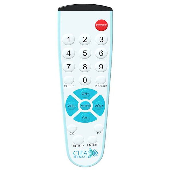 Universal TV Remote - Clean Remote - CR1 - 10 Pk