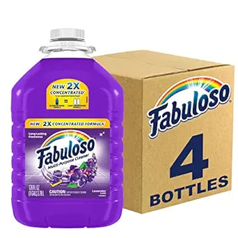 Fabuloso Professional All Purpose Cleaner 1 Gallon, Blue, Liquid 4/CS