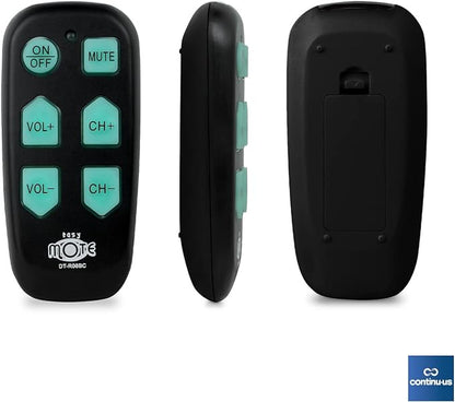 Universal TV Remote - EasyMote - Black