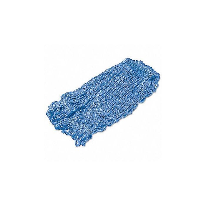 Mop Blend Loop With Tailband -Rubbermaid- Large Blue 6/CS