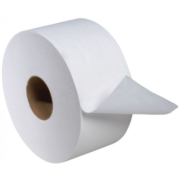 Bath Tissue Roll- Tork- 7.4" x 3.6" x 751', 2-Ply, White, (12 per Carton)