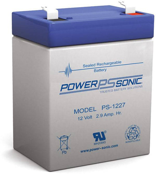 Battery - Power Sonic - 12 Volt - 2.9 AH